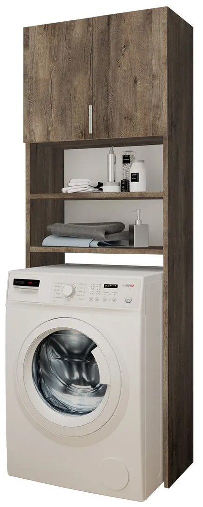 Dulap de baie deasupra mașinii de spălat Lena (Alb). Promo -16%. 1059786