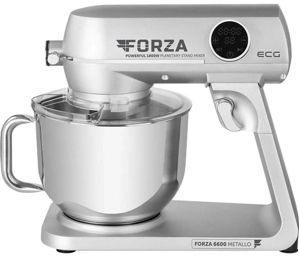 Robot de bucătărie ECG Forza 6600 MetalloArgento