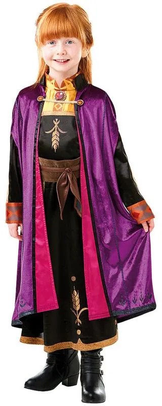 Disney Regatul de gheață Costum Deluxe Anna 7-8 ani Rubies