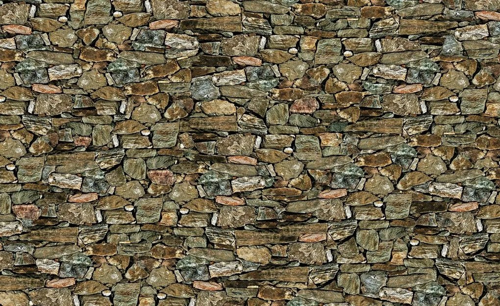 Fototapet - Stone Wall Rock (152,5x104 cm)