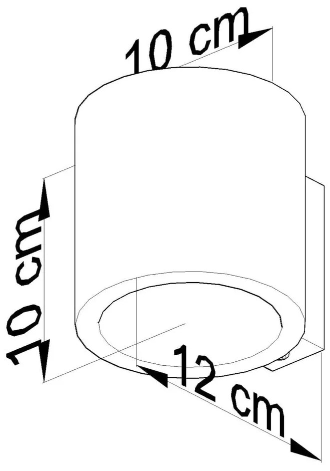 Aplică lemn Sollux Roda