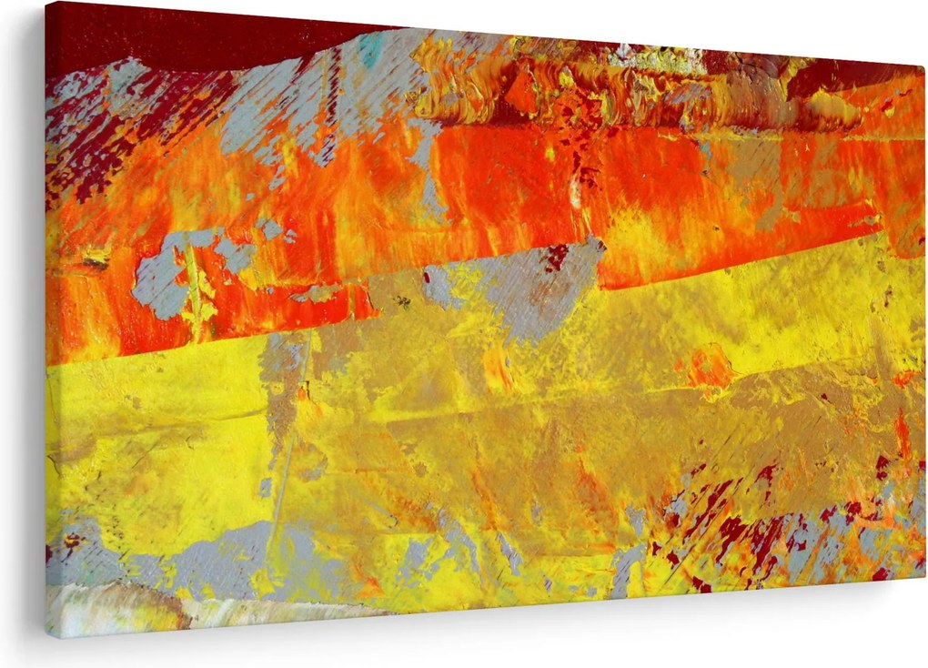 Tablou cu abstracție - pictura (90x60 cm)
