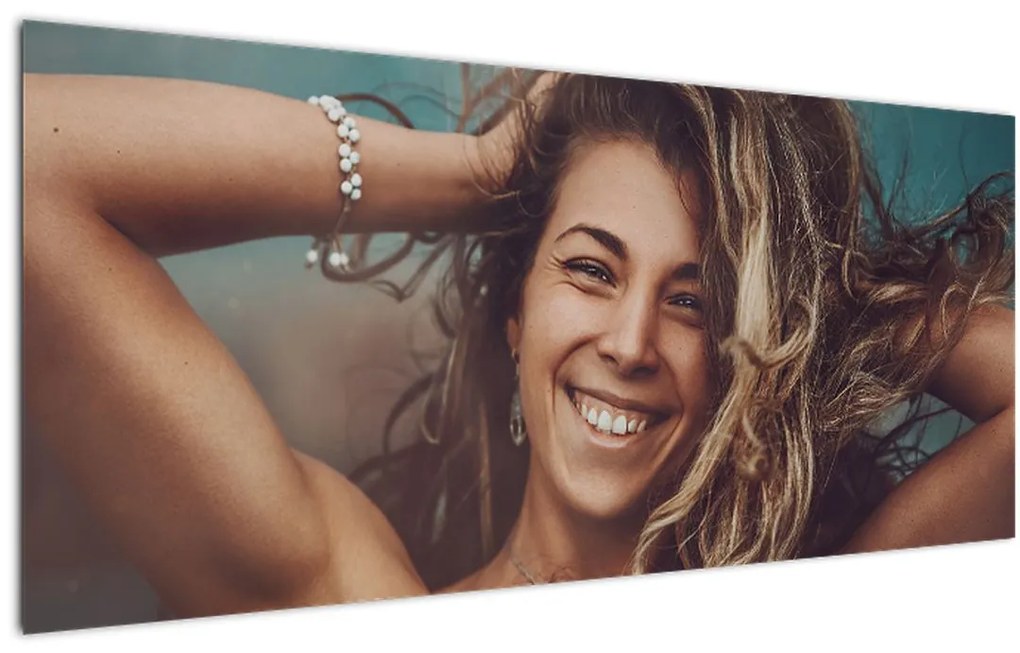 Tablou - Portretul unei femei tinere (120x50 cm)