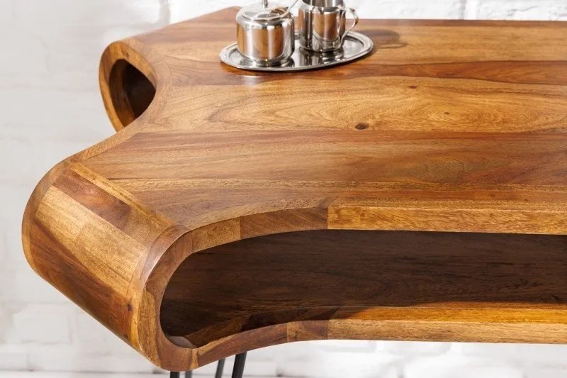 Birou design industrial-vintage Organic Living 120cm Sheesham