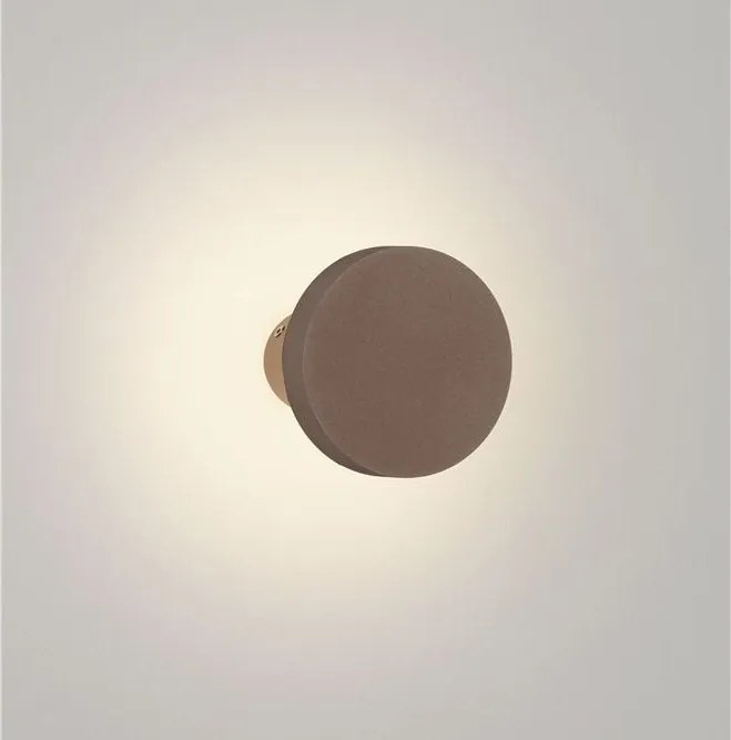Aplica ambientala exterior IP65 LED 3000K GONG corten
