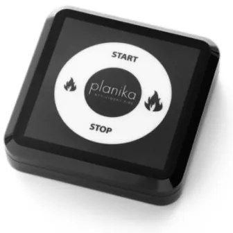 Șemineu BIO cu telecomandă Planika Senso Stove BEV 83,5x48 cm 2,5kW