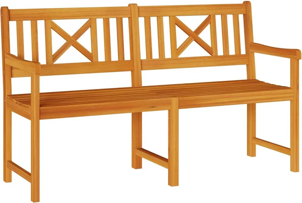 vidaXL Bancă de grădină Maro 150 x 56 x 90 cm Lemn Solid de Acacia