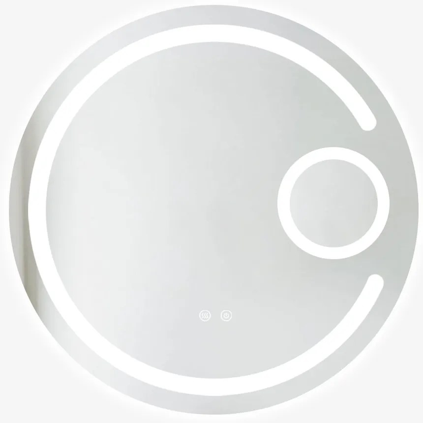Oglinda Led Rotunda, 70cm, Oglindă Cosmetică, EsnJ130