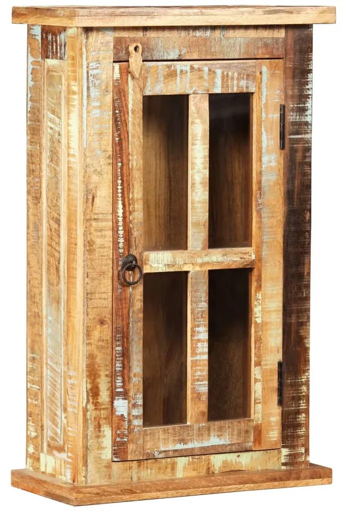 245139 vidaXL Dulap de perete din lemn masiv reciclat, 44 x 21 x 72 cm