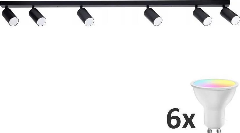 Spot LED RGBW ANGIE, 6x GU10, 6,5 W, 230 V