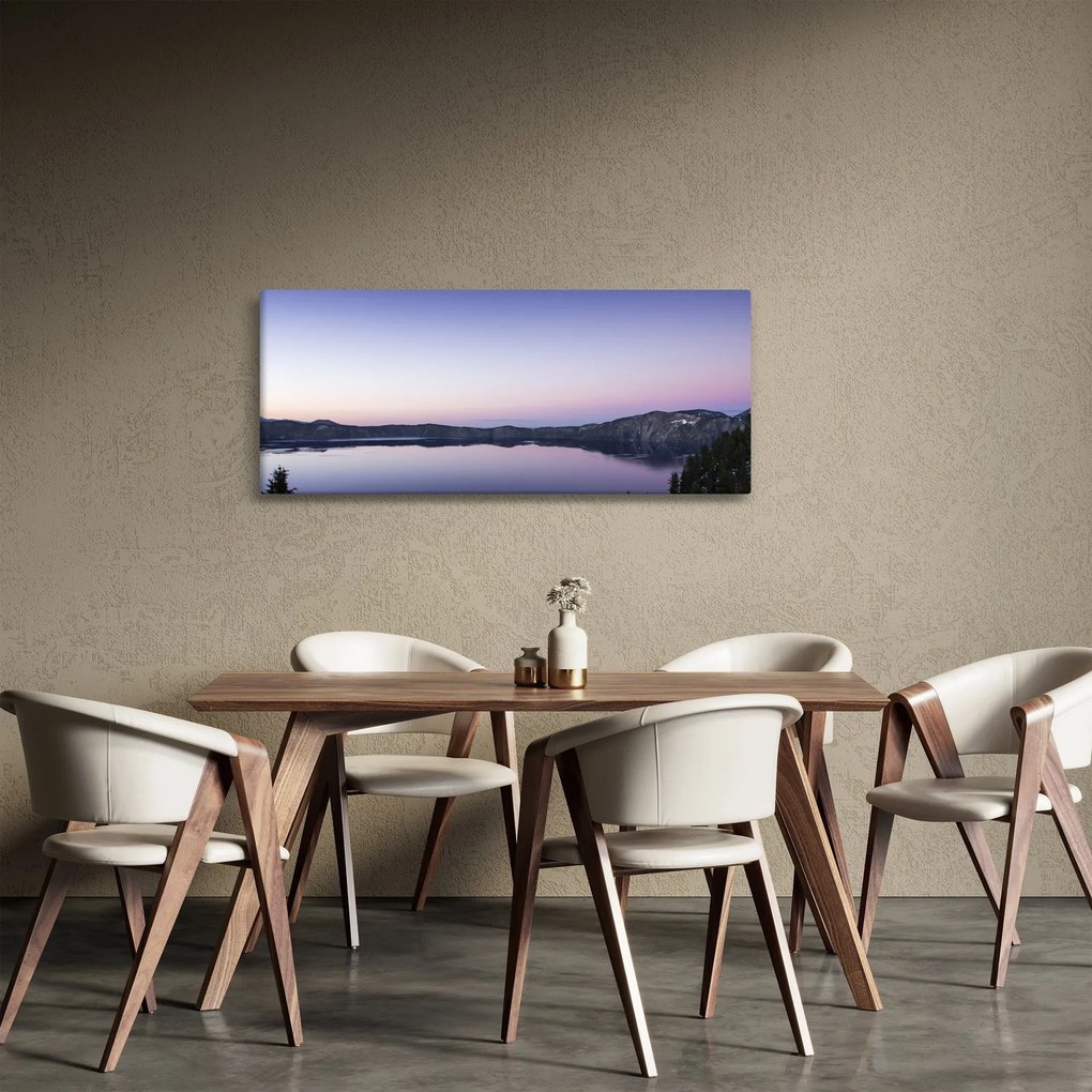 Tablou cu lac (120x50 cm)