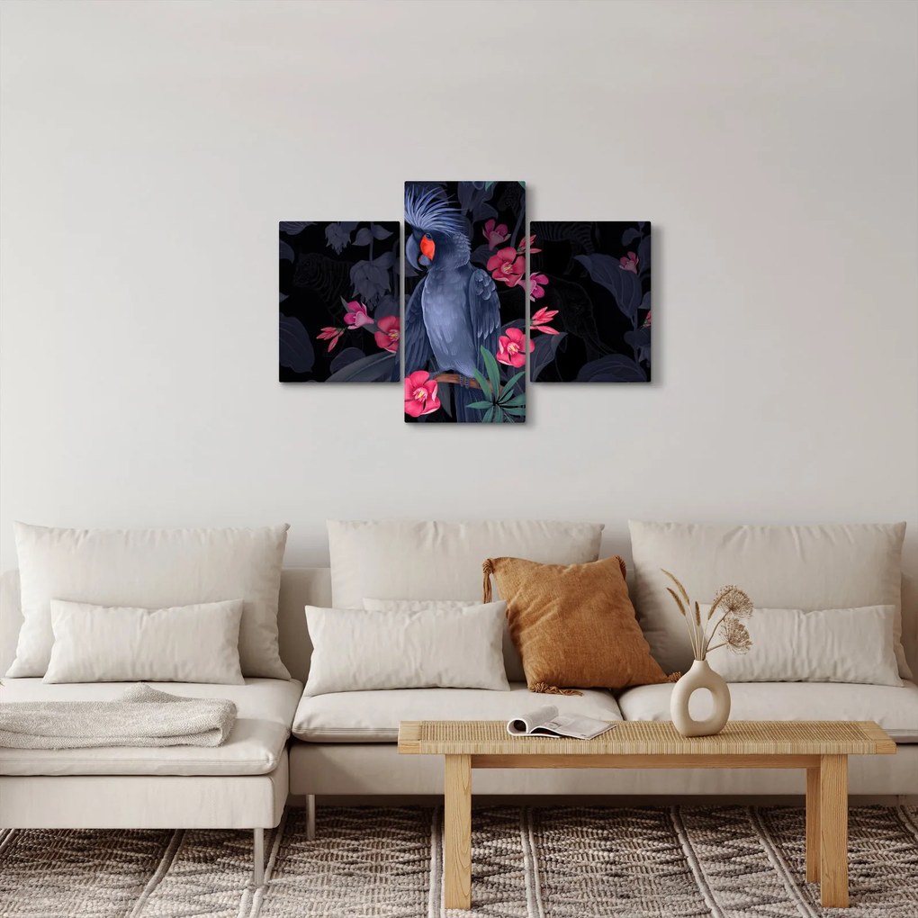 Tablou - Păpădia între flori (90x60 cm)