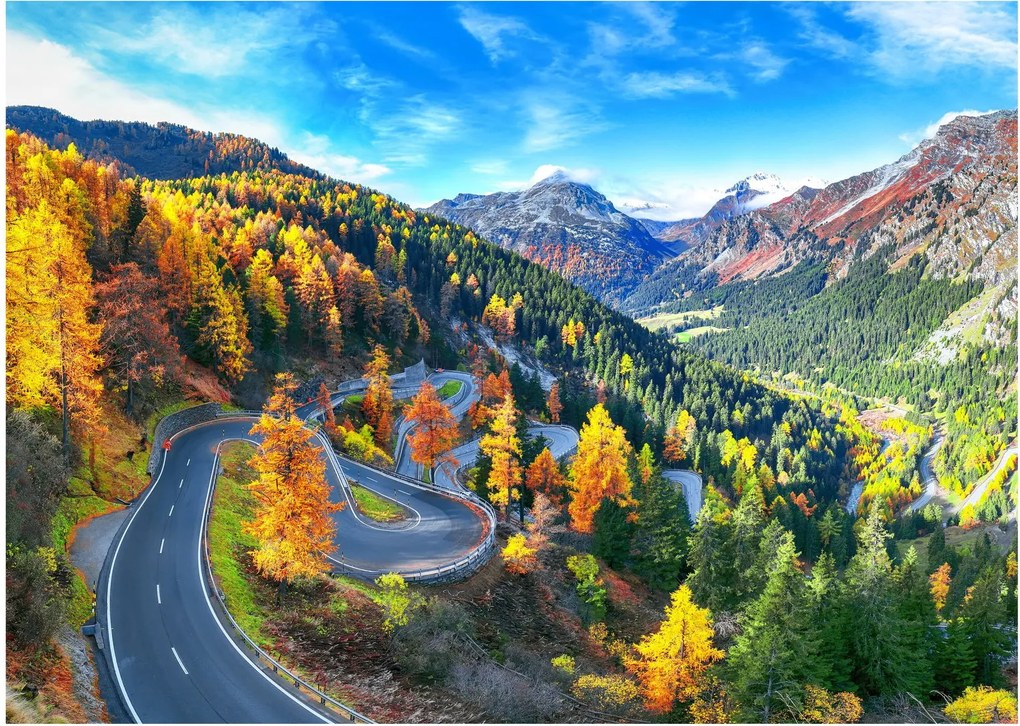 Tablou - Trecătoarea Malay Pass (70x50 cm)