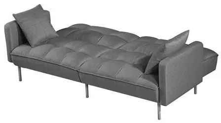 Canapea extensibila Roberto gri - H86 cm