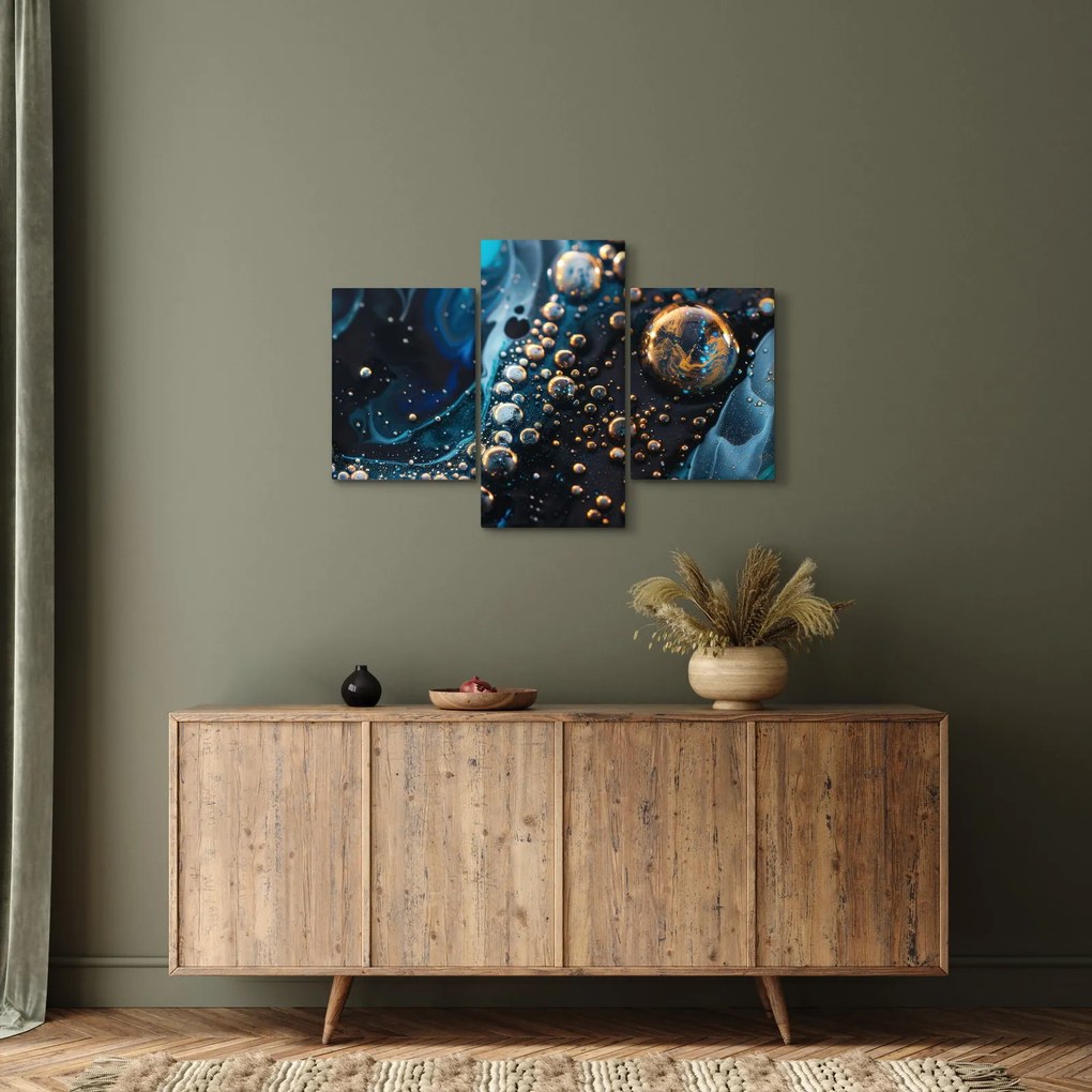 Tablou - Picături de cerneală (90x60 cm)