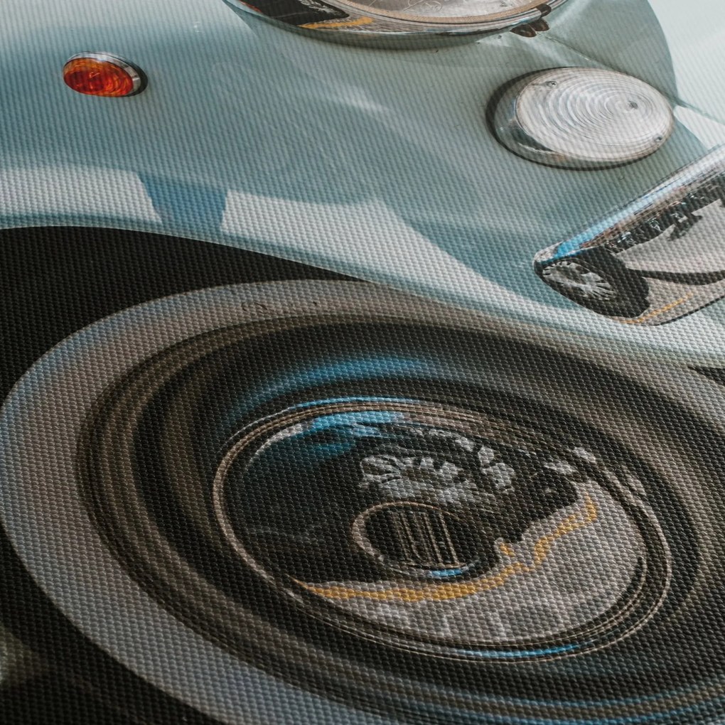 Tablou - mașina retro Fiat (150x105 cm)