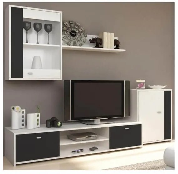 Living GLOBAL234 - alb/negru