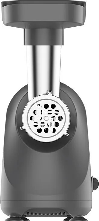 Masina de tocat carne Oliver Voltz OV51991G, 800 W, Marsarier, Accesoriu pentru rosii, accesorii de 5 si 7 mm, Otel inoxidabil, Gri inchis