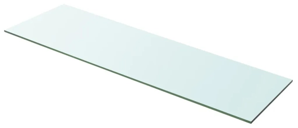 3051586 vidaXL Rafturi, 2 buc., 100 x 30 cm, panouri sticlă transparentă