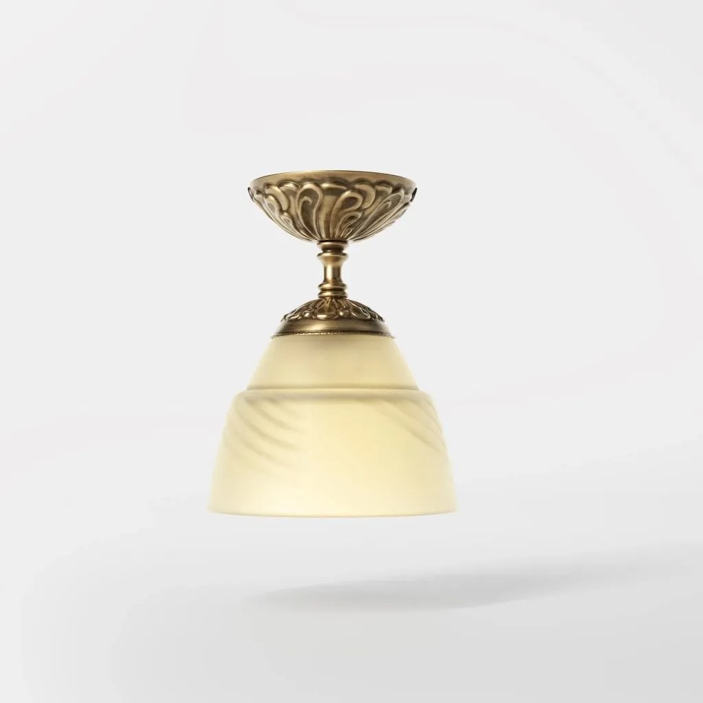 Lustra aplicata din alama stil Neoclassical Elisa