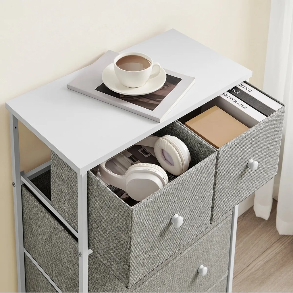 Comoda E1051 GREY, 56 cm, M