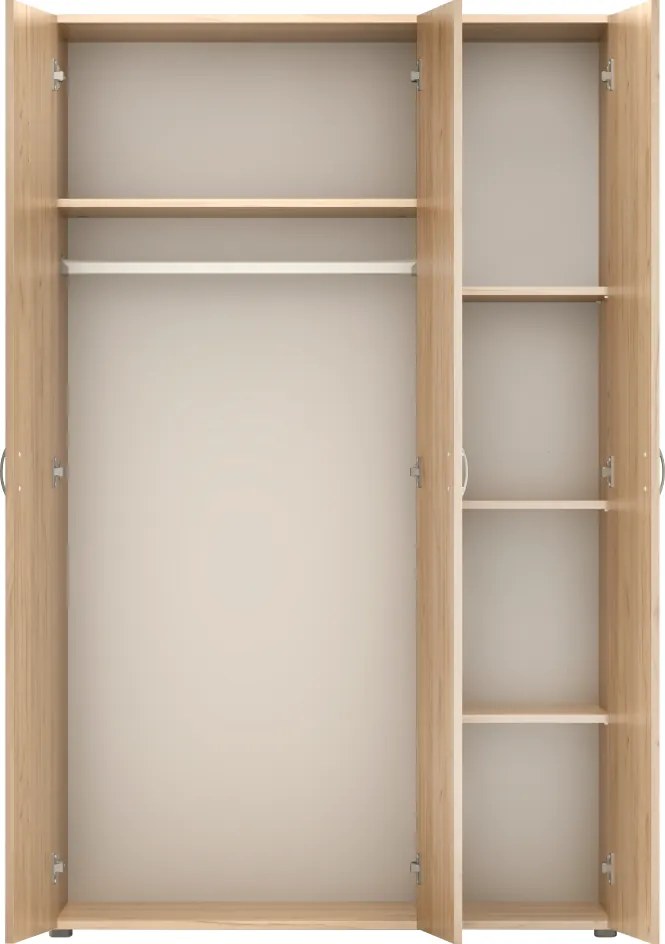 Dulap, cu trei uşi, stejar craft auriu, RAMSA 3