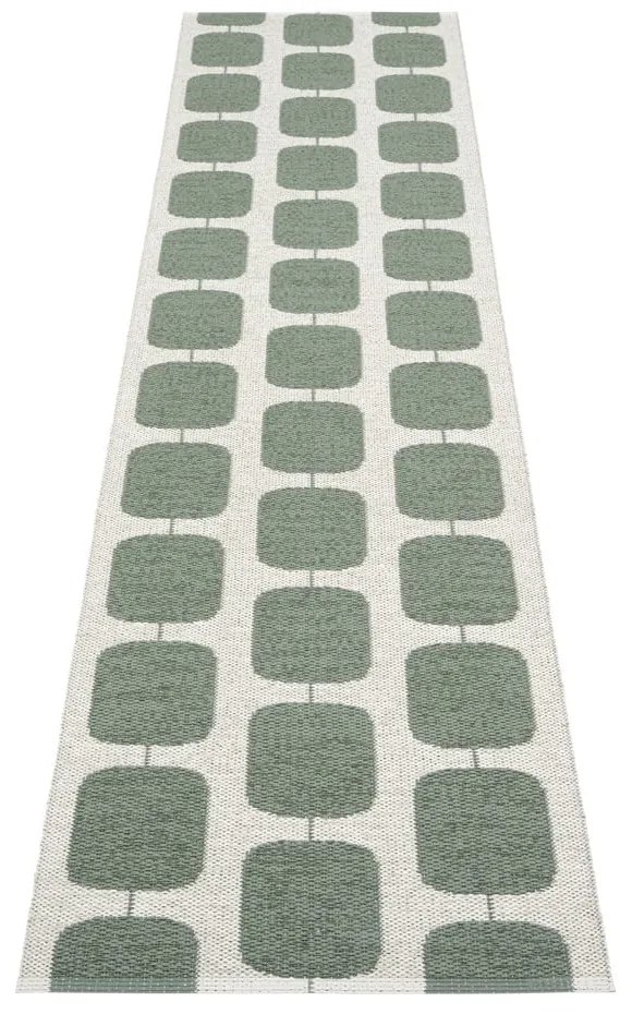 Covor tip traversă pentru interior și exterior verde/crem 70x300 cm Sten Army – Pappelina