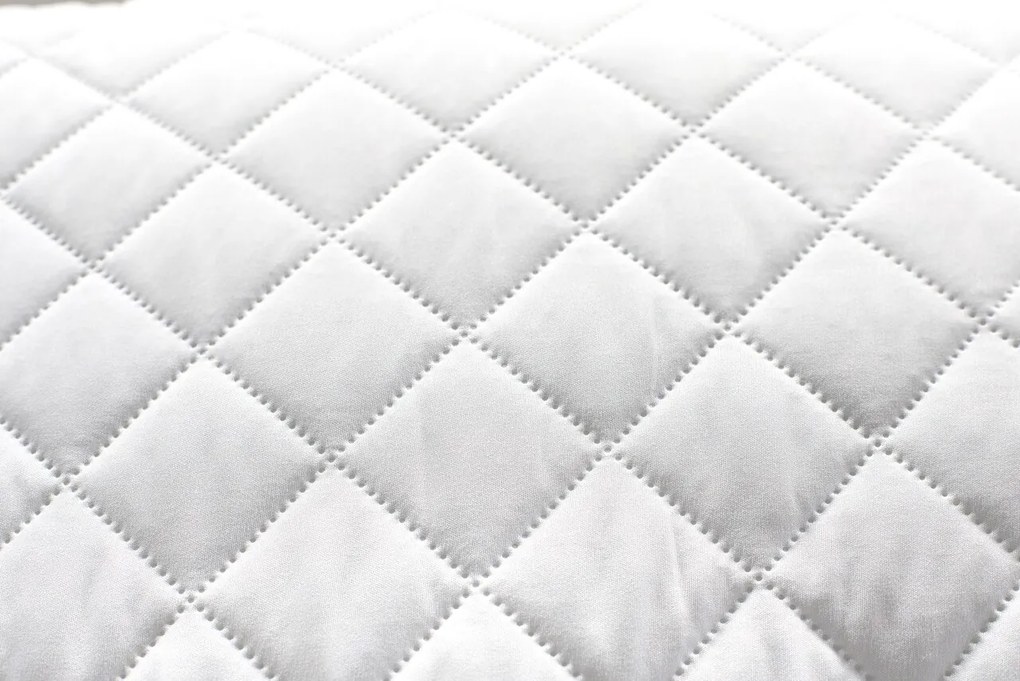 Set Blanche, 2 perne microfibra 50x70 cm si pilota matlasata 350g/mp, 200x220 cm