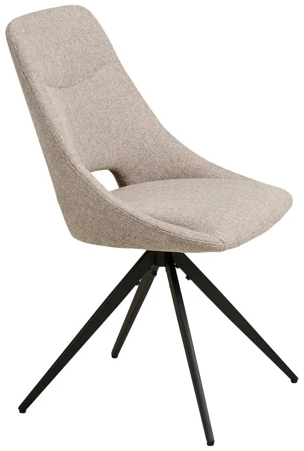 Scaun de dining bej tapițat Dokka – House Nordic