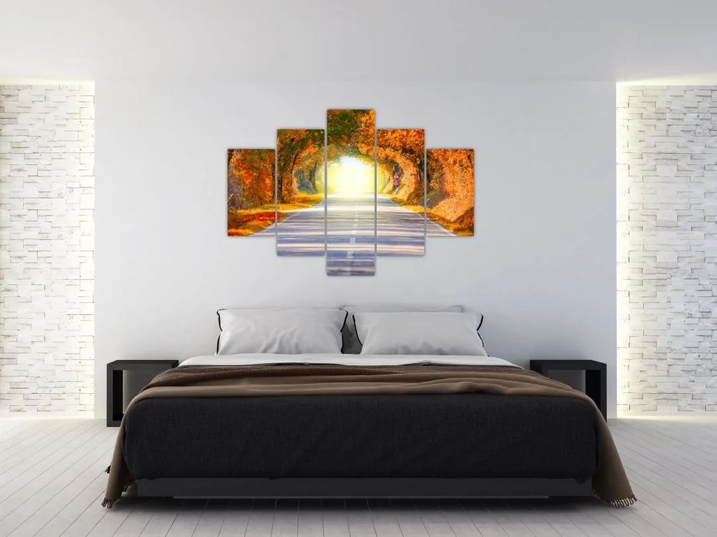 Tablou - Poarta din copaci (150x105 cm)