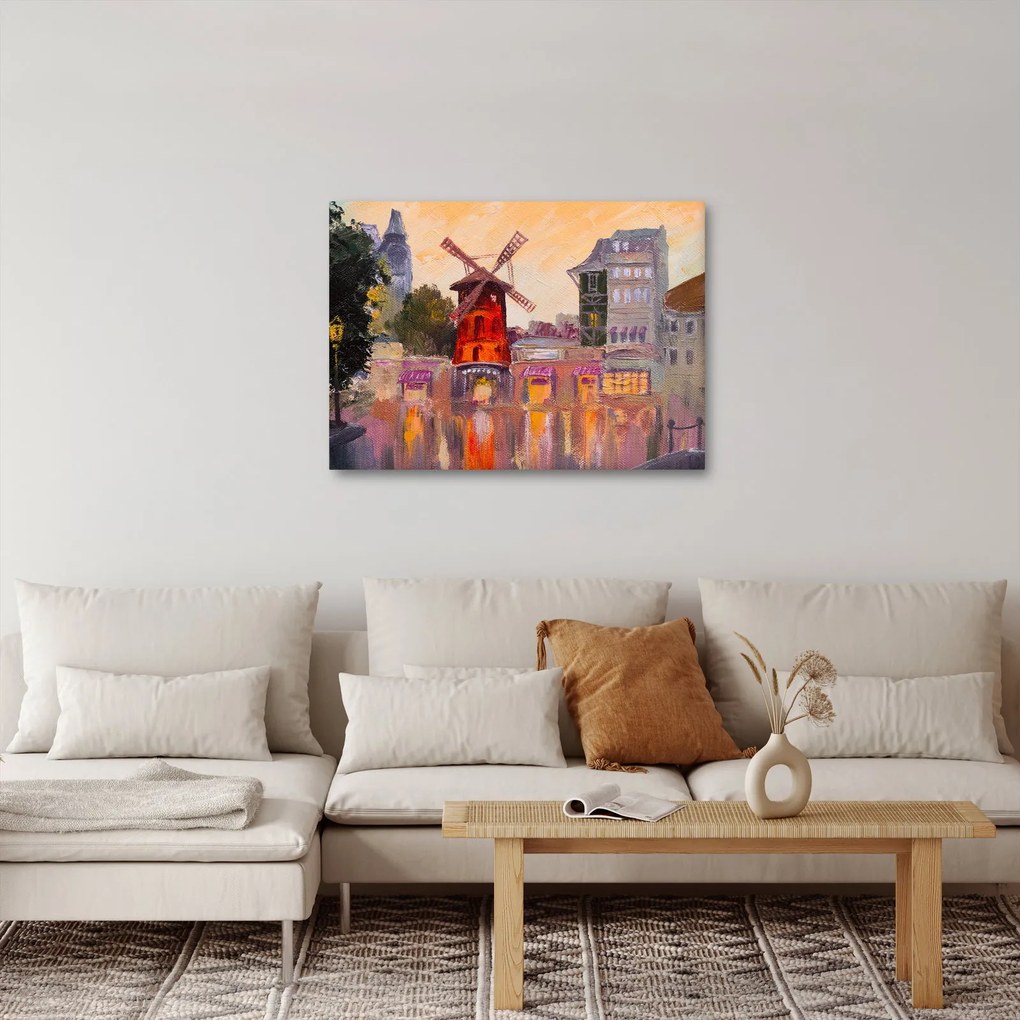 Tablou - Moulin rouge, Paris, Franța (70x50 cm)