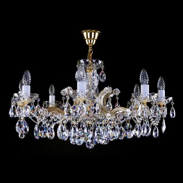 Candelabru Cristal Bohemia Exclusive 8 brate, diam.80cm MARIA TEREZIA 29 CE