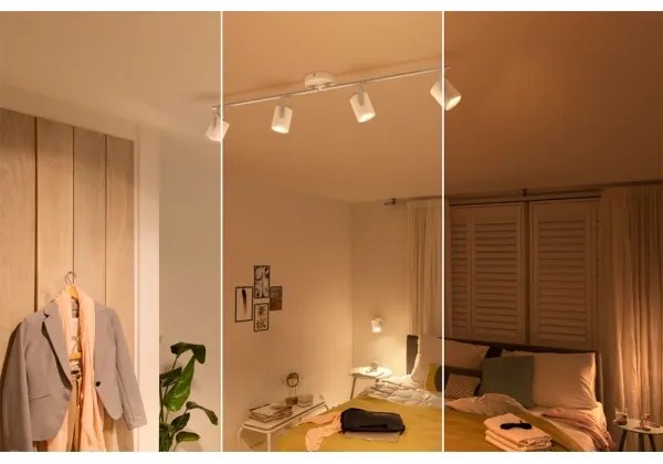 Philips 50664/31/P0 - Spot LED BYRE 4x4,3W 230V 2200/2500/2700K