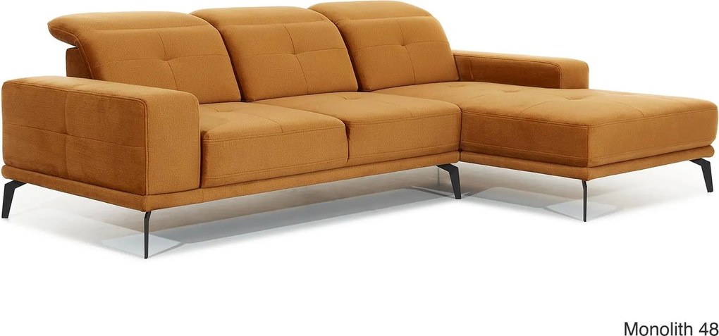 Colțar lemn masiv Fix Bellaire 265x175cm Personalizabil