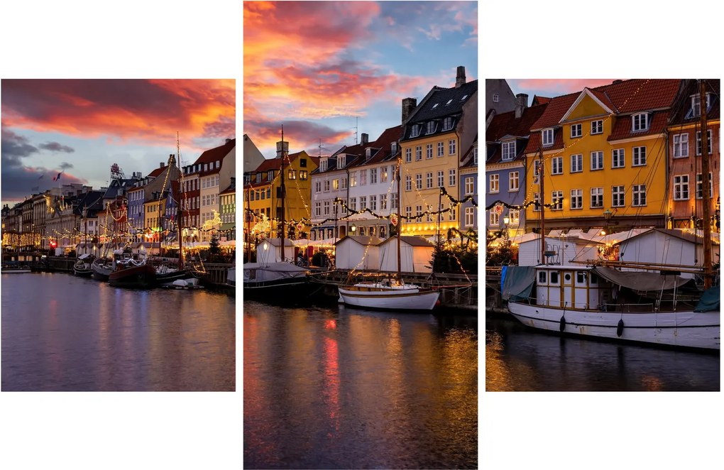 Tablou - Nyhavn, Copenhaga (90x60 cm)