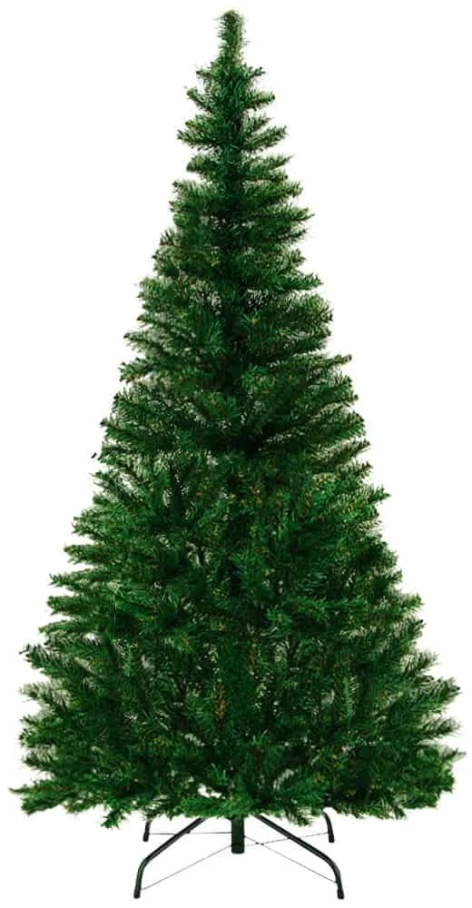Deuba Brad artificial de Craciun 150 cm + sir de lumini
