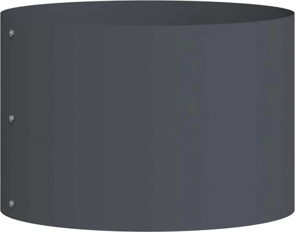 vidaXL Inele pentru vaze Antracit 30 x 30 x 20 cm Oțel laminat la rece