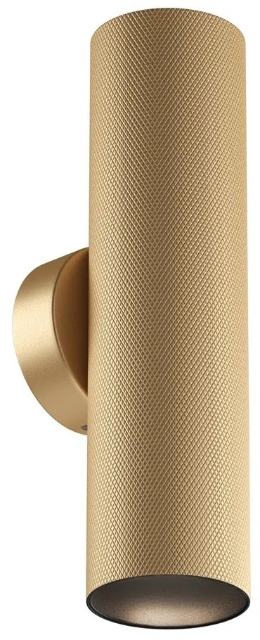 Aplica de perete design tehnic Artisan auriu mat