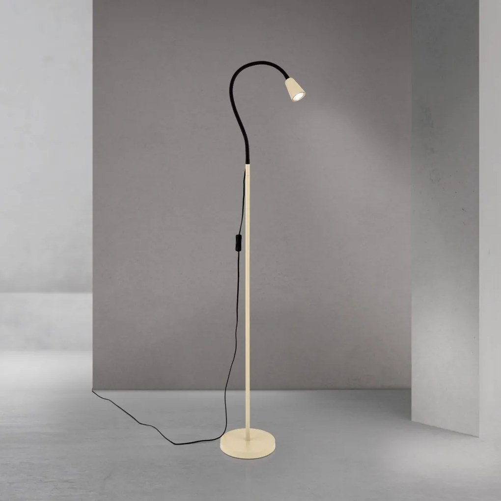 Lampa de podea flexibila cu spot GU10 DOTTY khaki