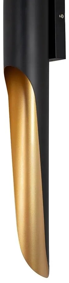 Aplica de perete design decorativ CONTE negru