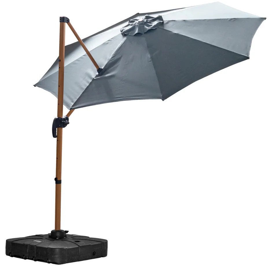 Roma D antracit parasol de grădină