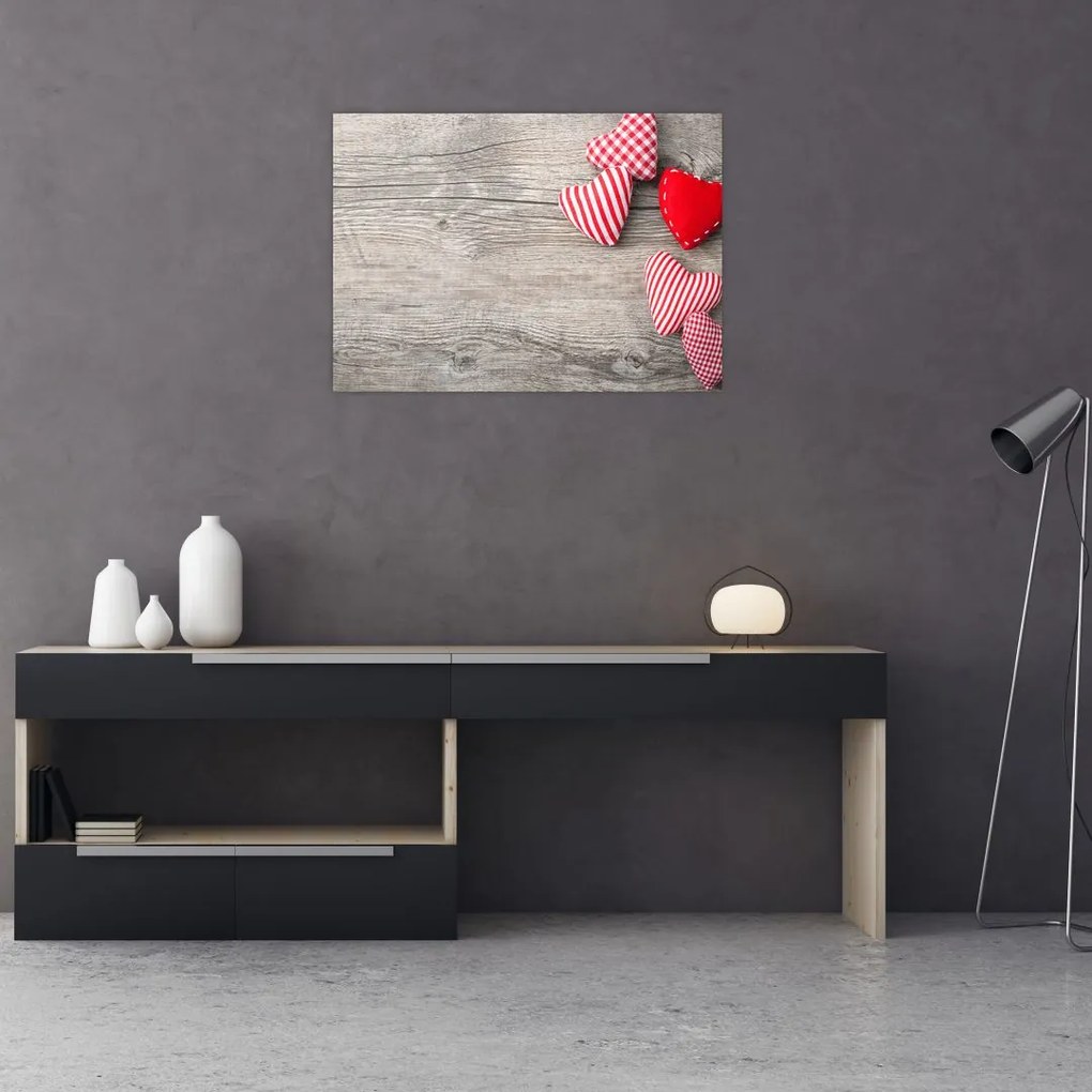 Tablou - Inimioare (70x50 cm)