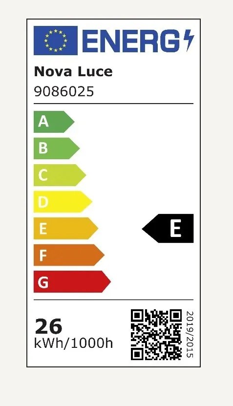 Lustra LED aplicata design modern CLEA negru 26W