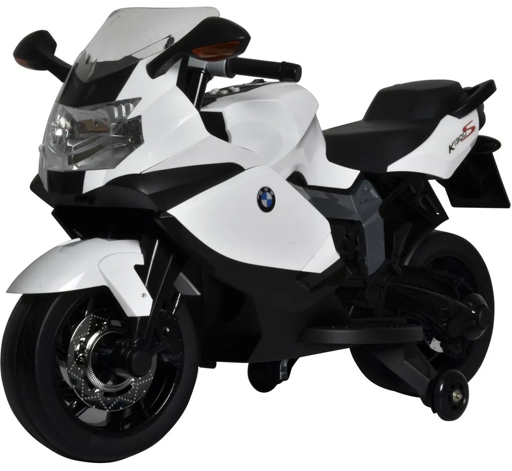 Buddy Toys BEC 6010 Motocicletă electrică BMWK1300, albă