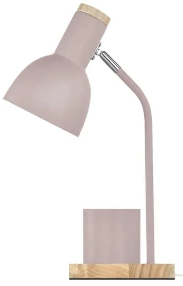 Lampă de birou POPPY 1xE27/25W/230V roz