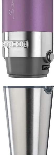 Mixer vertical 4 în 1 1200W/230V oțel inoxidabil/mov Sencor