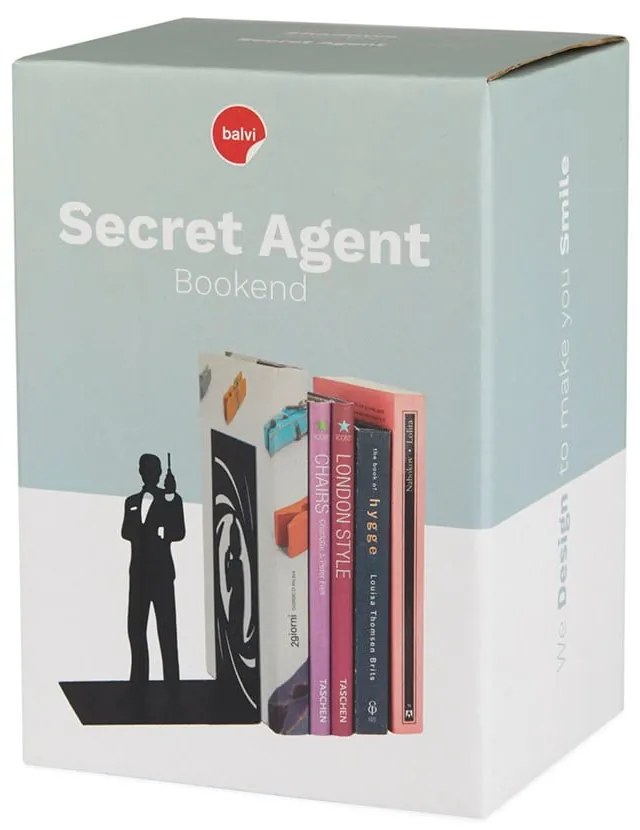 Opritor pentru cărți Secret Agent – Balvi