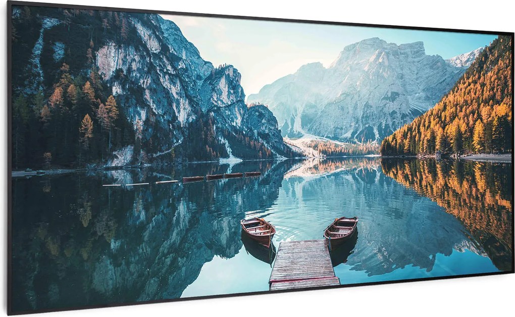 Klarstein Wonderwall Air Art Smart, încălzitor cu infraroșu, mare, orizontală, 120 x 60 cm, 700 W