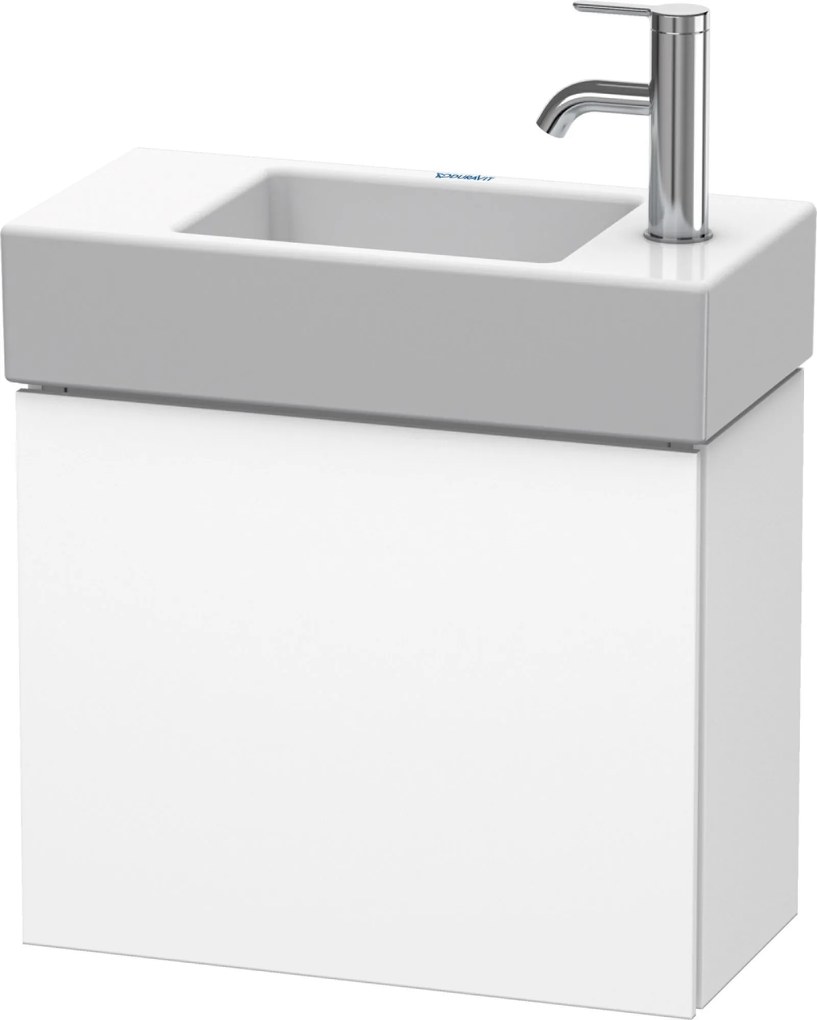 Duravit L-Cube dulap 48x24x40 cm sub chiuveta pe perete alb LC6246L1818