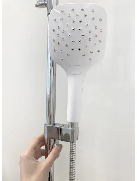 Ravak X070099 - Set de duș TERMO cu baterie termostatică, crom lucios